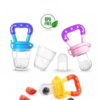 Food/fruit nibbler, soft pacifier/feeder for baby- bpa free, silicone