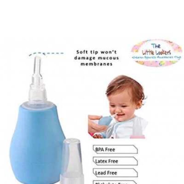 Baby nose cleaner/nasal vacuum sucker mucus snot aspirator for babies (any 1, multicolour)