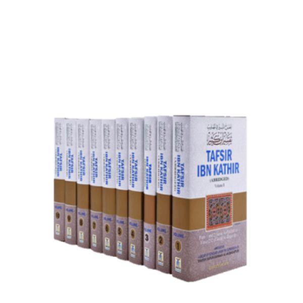 Tafsir ibn kathir (abridged; 10 volumes) hardcover