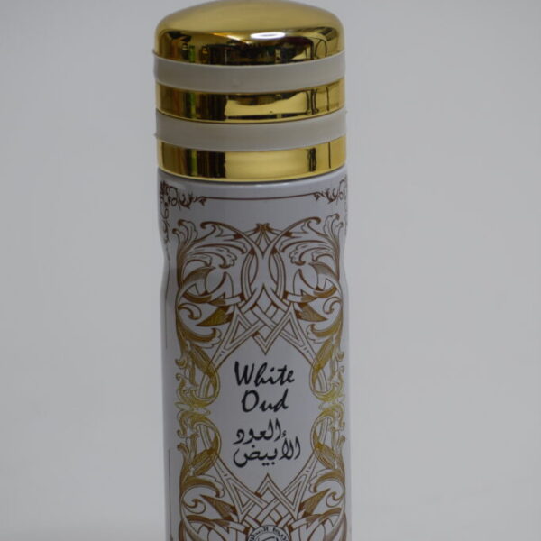 White Oud Body Spray is a 200ml