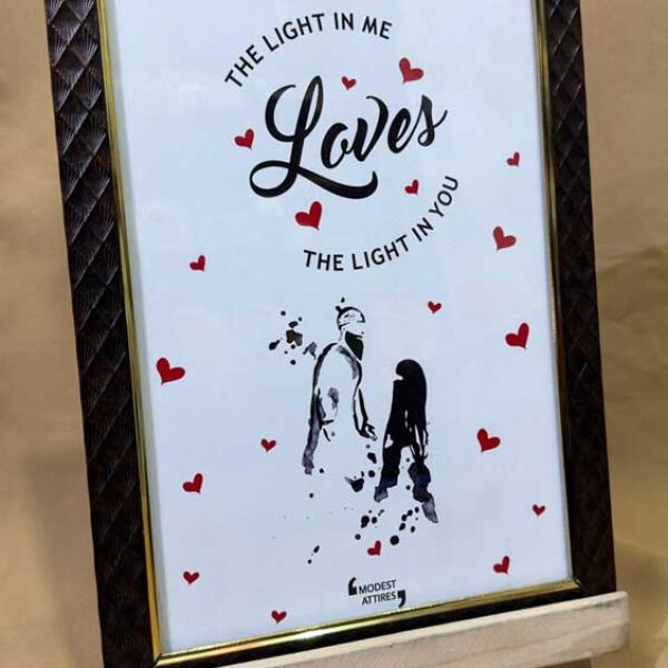 COUPLES QUOTE WALL FRAME
