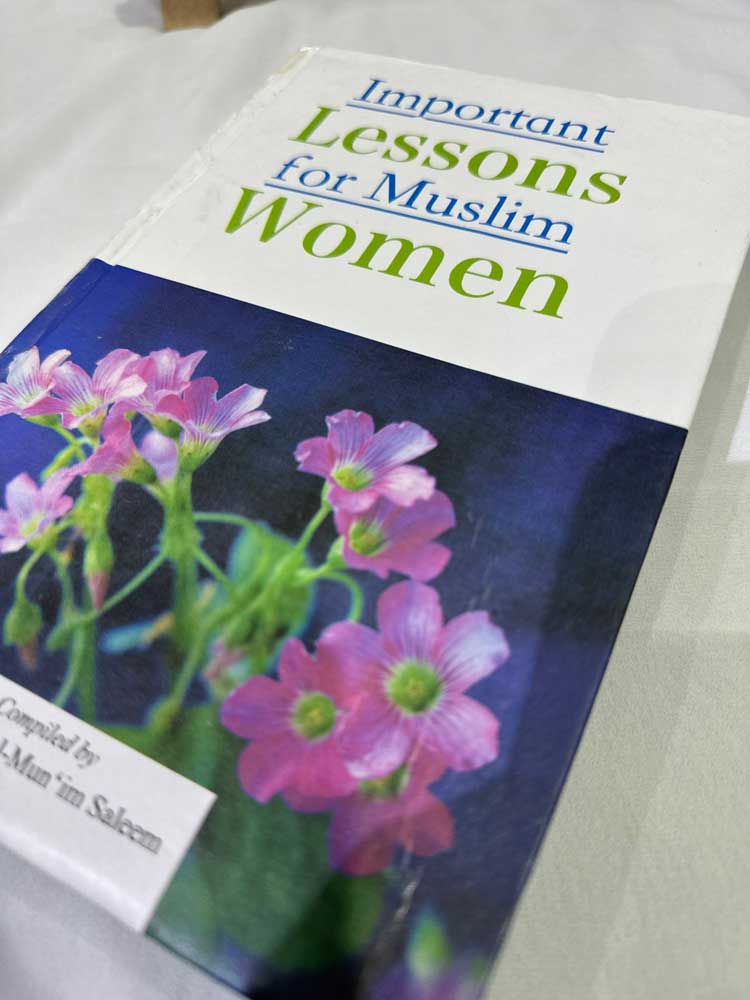 Important Lessons for Muslim Women - Hardcover - Image 6