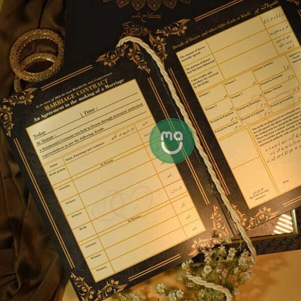 Nikah-Naama (Nikkah Agreement Customised)