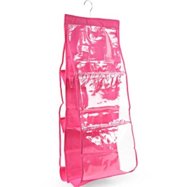 Purse Handbags Organizer Door Closet Shelf Hanging Storage Bag- Random Color