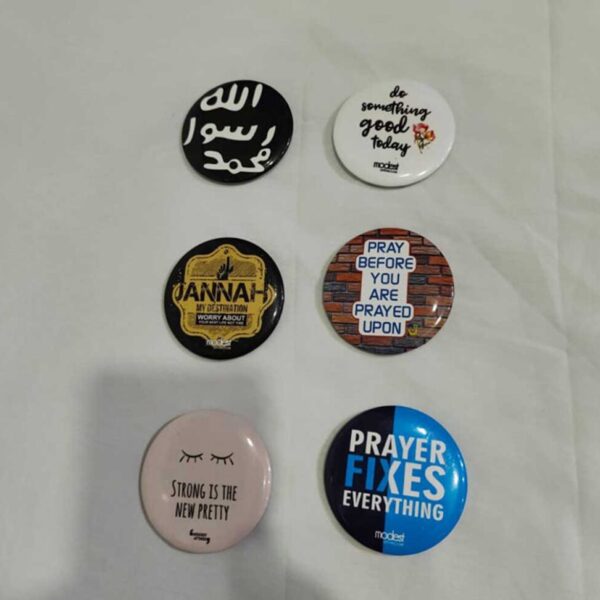 Combo of 6 badges