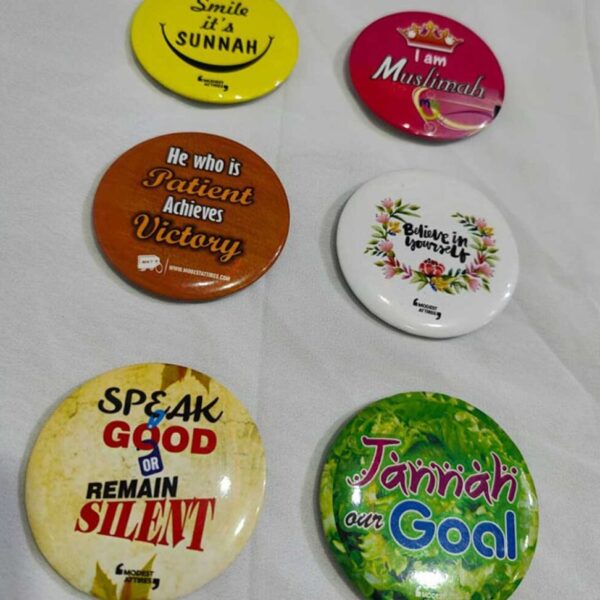 Combo of 6 badges
