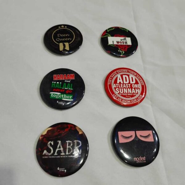 Combo of 6 badges