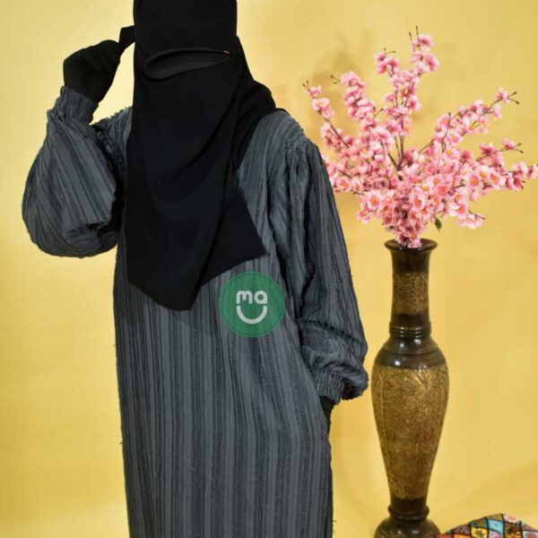 Crush Fabric Abaya