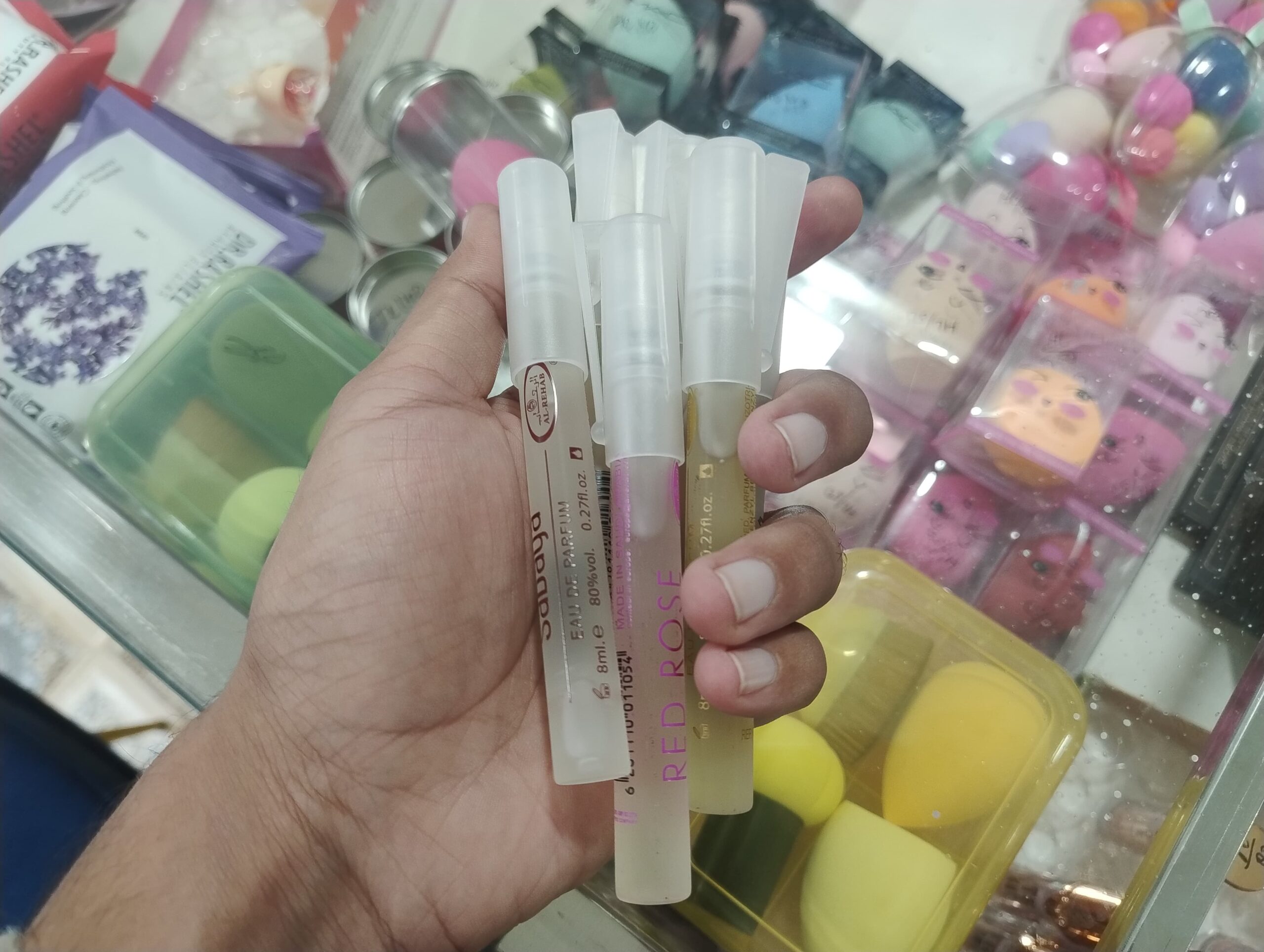 Pocket Pen Eau de Parfum Collection: Lord, Red Rose, Sultan, Sabaya, Windy, and Soft E 8ml