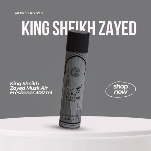 King Sheikh Zayed Musk Air Freshener 300 ml