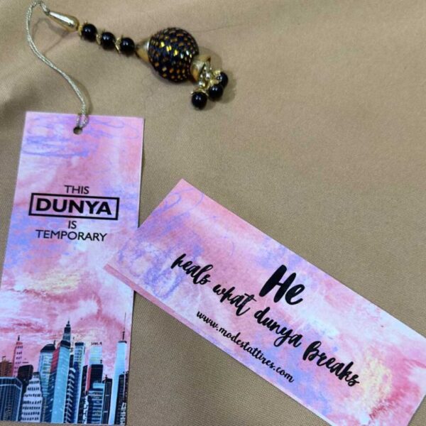 This Dunya Is Temporary Bookmark