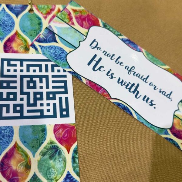 He Is With Us Bookmark