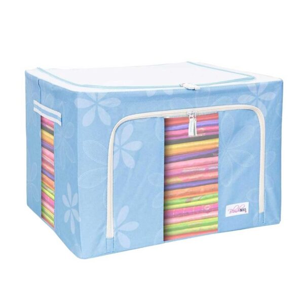 Wardrobe Organizer, Storage Boxes for Clothes with Zip- Random Color and Design