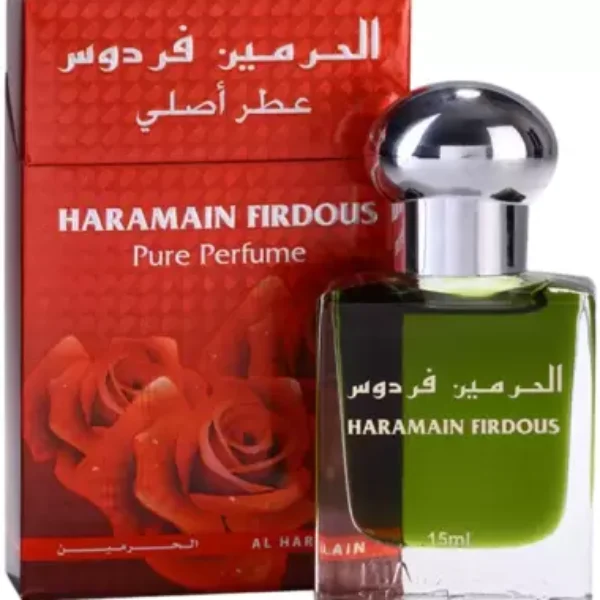 Al Haramain Firdous Fragrance 15ml Roll on Perfume Oil (Attar) Floral Attar (Floral)