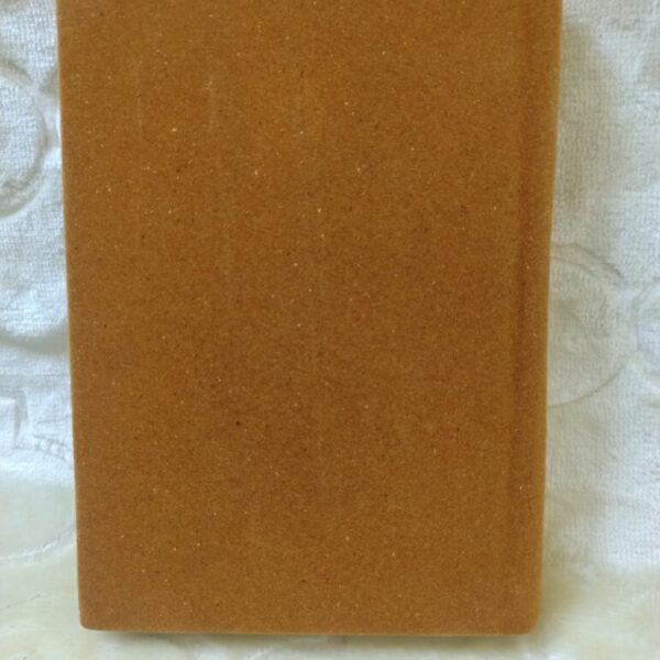 Elegant Customizable Quran with Velvet Orange Cover