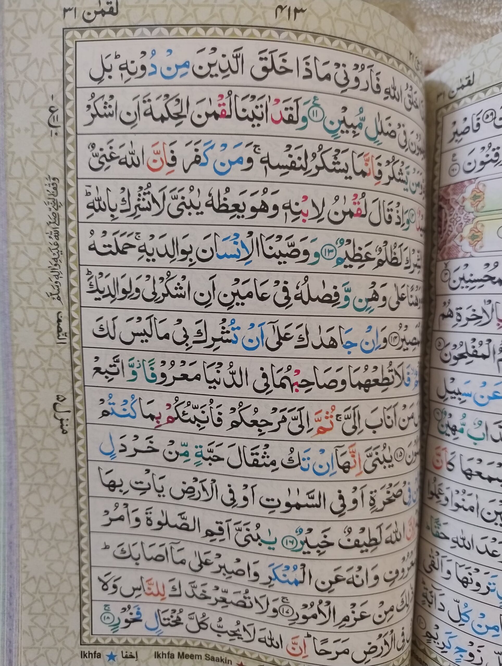 Elegant Customizable Quran with Velvet Orange Cover - Image 4
