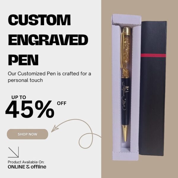 Personalized Elegance: Custom Engraved Pen